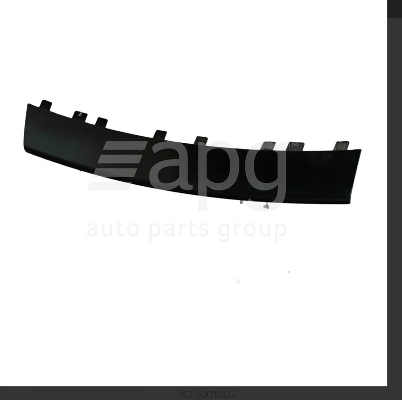 GENUINE FRONT BUMPER BAR MOULD APRON FOR Jeep Cherokee KL 6/2014-4/2018 WAGON