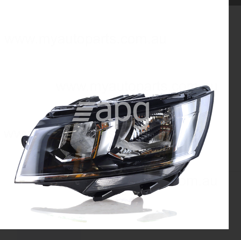 GENUINE RIGHT HEADLIGHT FOR VW Volkswagen Transporter T6.1 6/2020-ON HALOGEN TYP