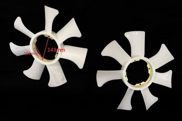 NEW FAN BLADE FOR NISSAN PATROL GQ/GU 02/1988 ~ 2007 Bolt hole distance: 101mm