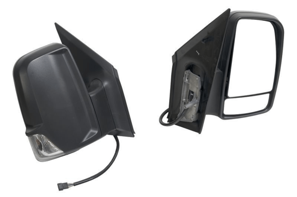 NEW RIGHT SIDE DOOR MIRROR FOR VOLKSWAGEN CRAFTER 2F 02/07-07/2017 HEATED+LIGHT