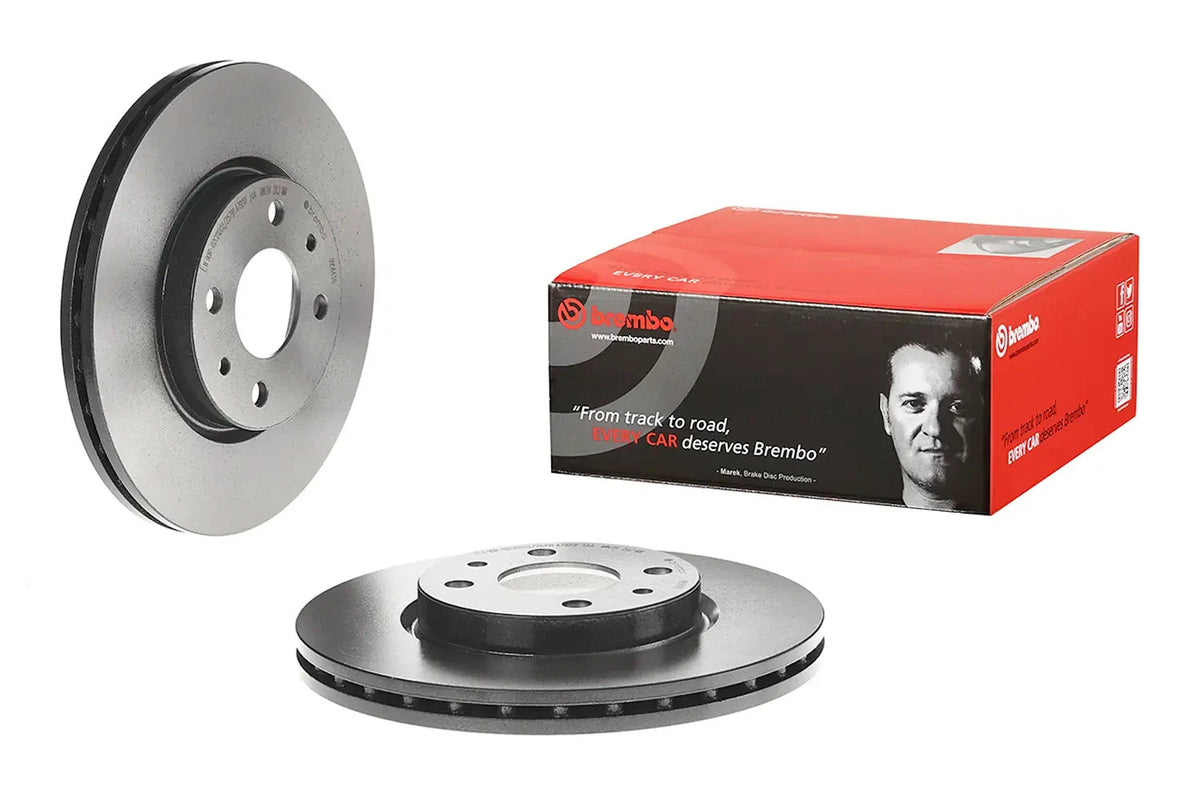 Brembo FRONT Disc Brake Rotor FOR Alfa Romeo MiTo 0.9L 955 TwinA *257MM-DISC