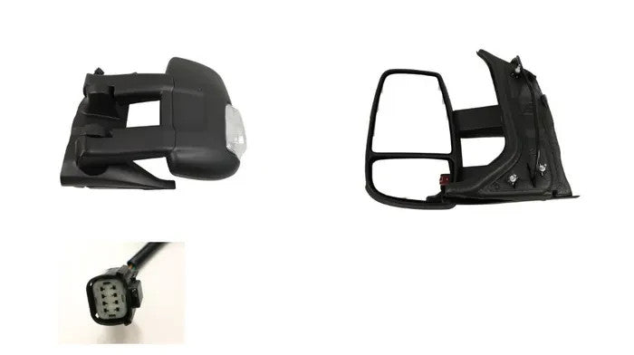 NEW LEFT DOOR MIRROR FOR FORD TRANSIT VO SERIES-1 9/2014-4/2019 6-PIN
