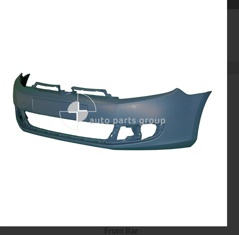 GENUINE FRONT BAR COVER BUMPER FOR VW VOLKSWAGEN GOLF A6 MK6 2009-2011