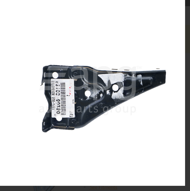 GENUINE Front Bar Retainer RIGHT BRACKET FOR TOYOTA PRADO KAKADU 8/2009-11/2013