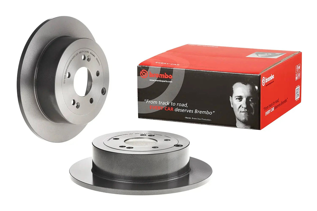 Brembo REAR Disc Brake Rotor FOR Hyundai Santa Fe 2.2L CM CRDi 4x4 *302MM-DISC