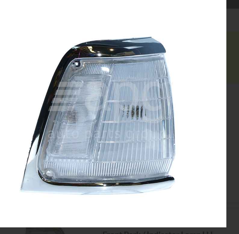 NEW RIGHT CORNER PARK BLINKER LIGHT CHROME FOR TOYOTA HILUX 8/1991-8/1997
