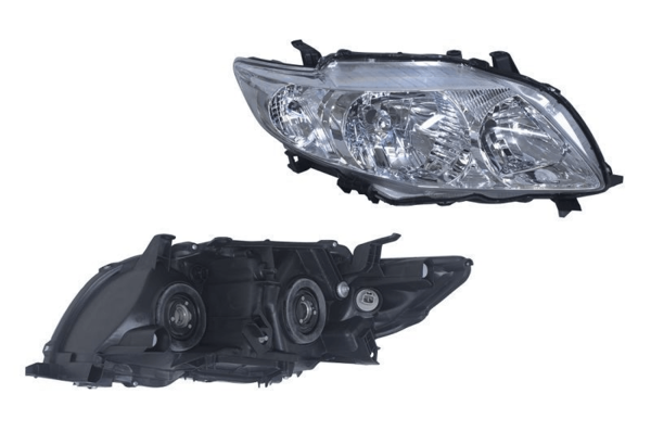 NEW RIGHT SIDE HEADLIGHT FOR TOYOTA COROLLA SEDAN ZRE152 05/2007-09/2009 HALOGEN