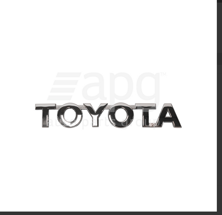 Genuine REAR TAIL GATE BADGE EMBLEM FOR TOYOTA HILUX 5/2020-ON