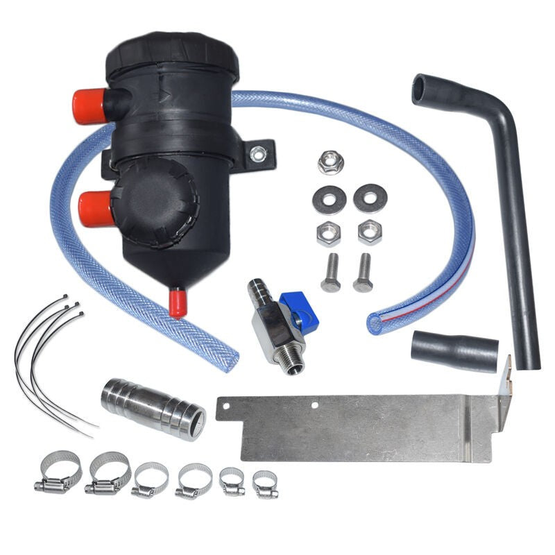 Oil Catch Can Kit For Mitsubishi Pajero 3.2L D-ID NM NX 4M41 2006-2015