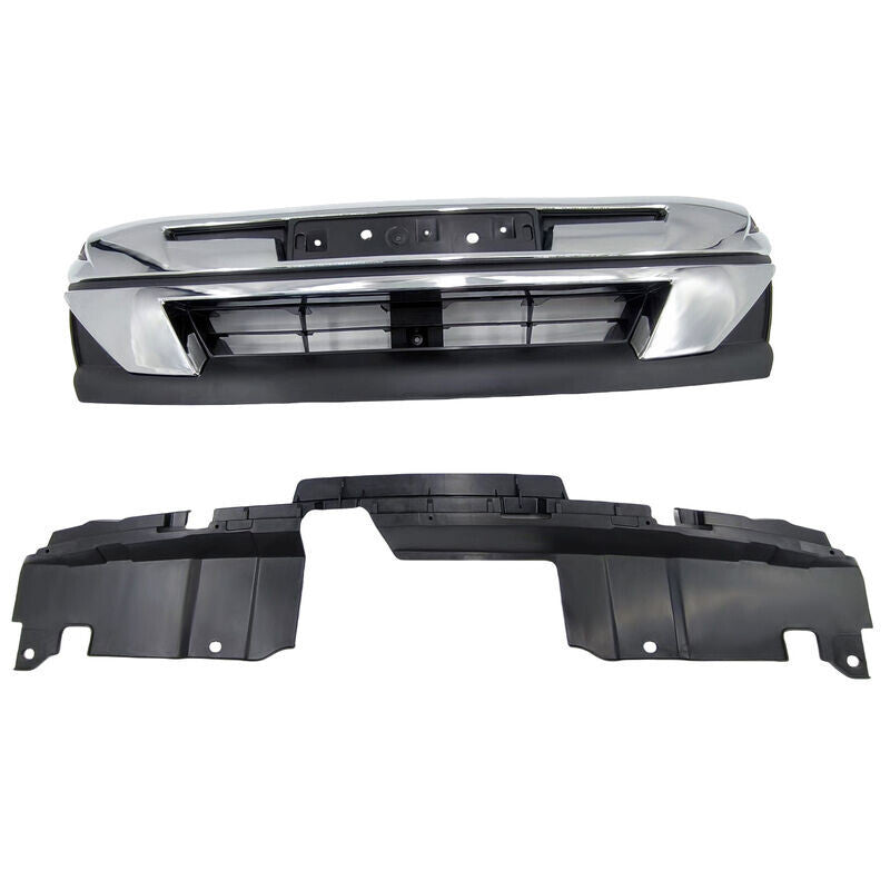 FRONT CHROME GRILLE For Isuzu D-Max 2WD 4WD 02/2017-2019