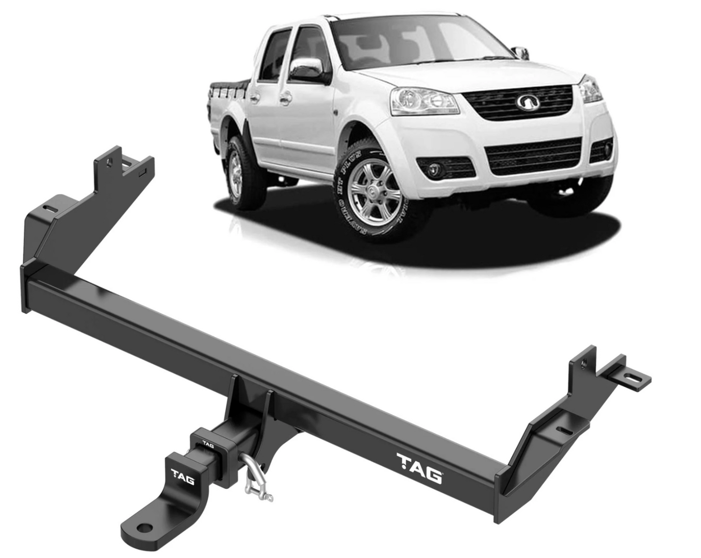 TAG Heavy Duty Towbar for Great Wall V240 (06/2009 - on), V200 (08/2011 - on)
