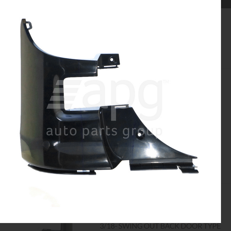 Genuine LEFT REAR BAR PANEL FOR HYUNDAI iLOAD TQ-V iMAX TQ-W 3/2018-10/2021