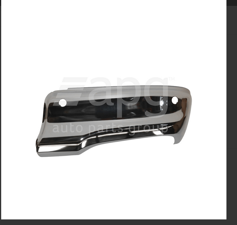 Genuine REAR BAR CHROME COVER END FOR Toyota Hilux SR5 GUN126R GUN136R 5/2020-ON