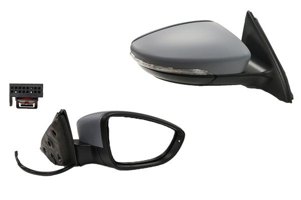 NEW RIGHT SIDE DOOR MIRROR FOR VOLKSWAGEN JETTA 1B 08/2011 ~ 2017 9-PIN