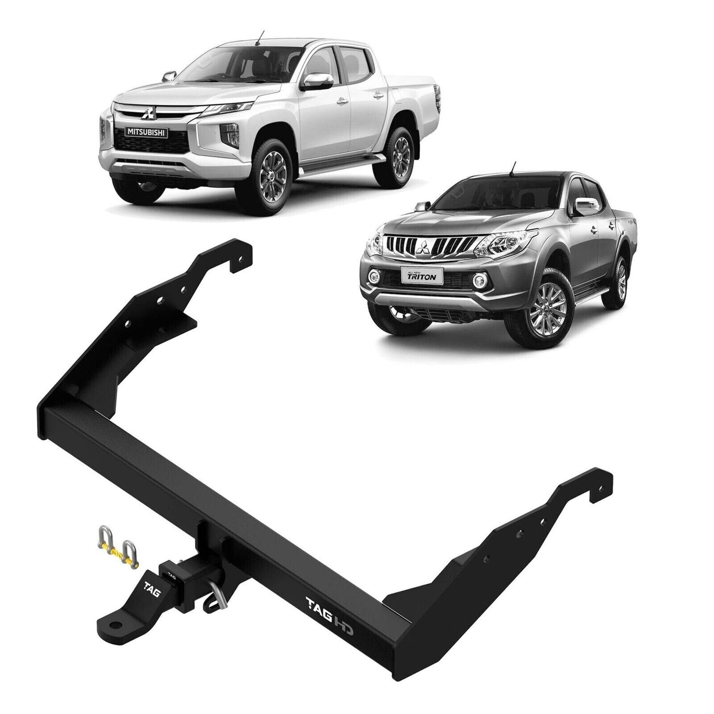TAG Heavy Duty Towbar for Mitsubishi Triton MQ (11/2014 - 11/2018)