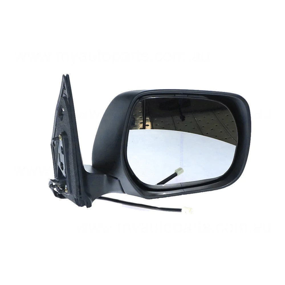 NEW DOOR MIRROR DRIVER FOR Toyota Landcruiser 200 Series ELECTRIC BLACK COMPLETE