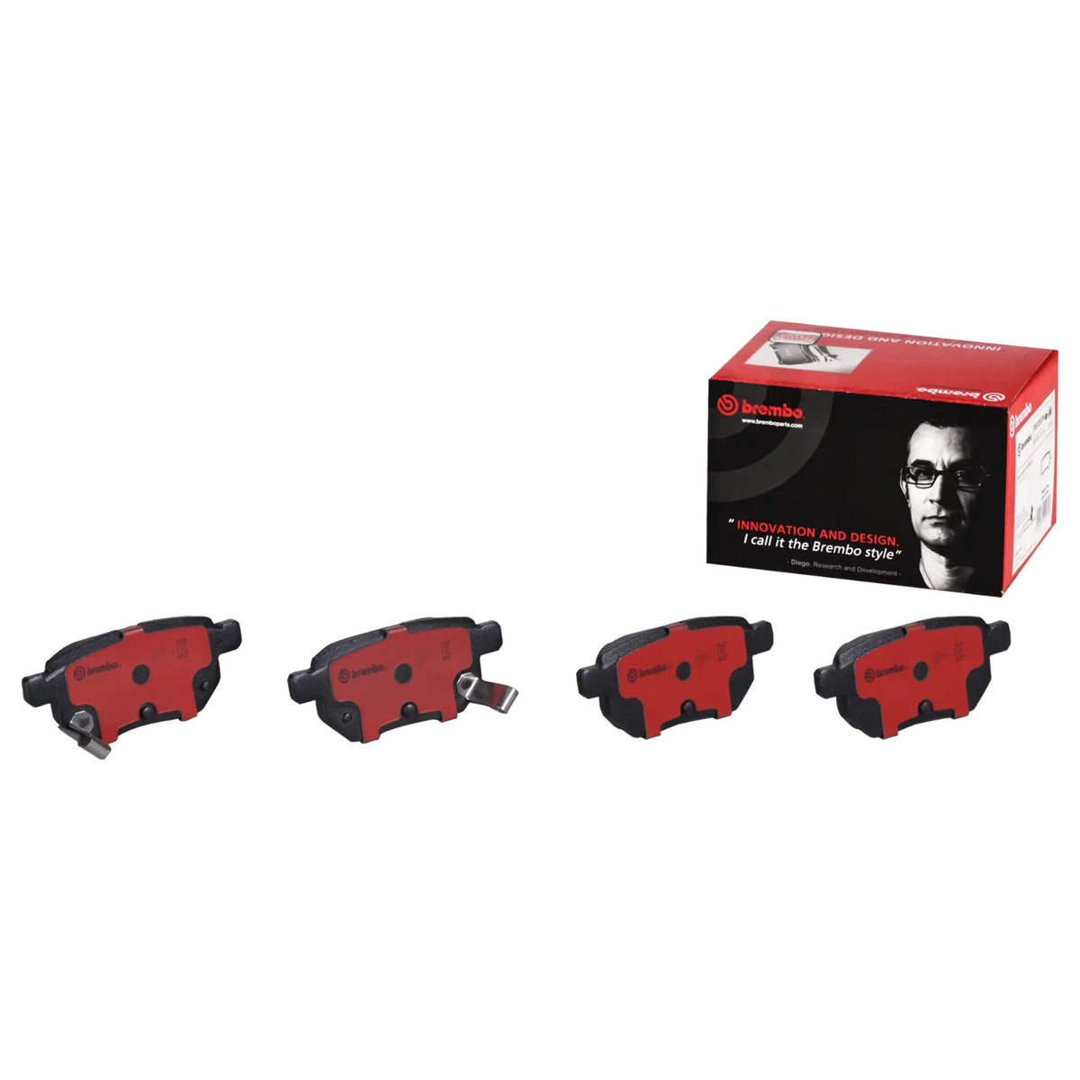 Brembo REAR Brake Pad Set For Lexus CT (2010–2021) – CT200h 1.8L