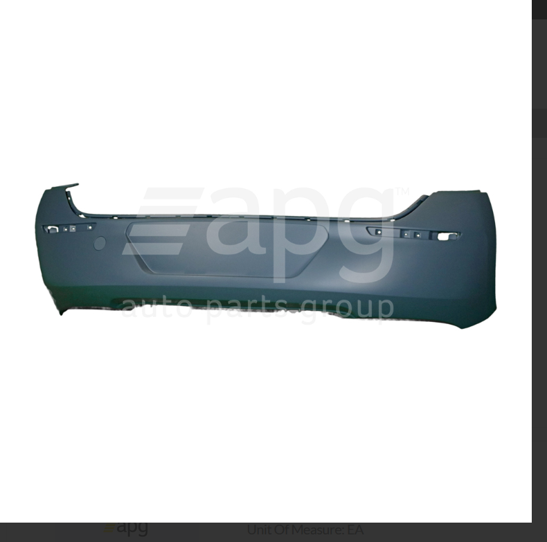 NEW REAR BAR COVER BUMPER FOR Volkswagen Beetle 1L 1/2013-12/2016