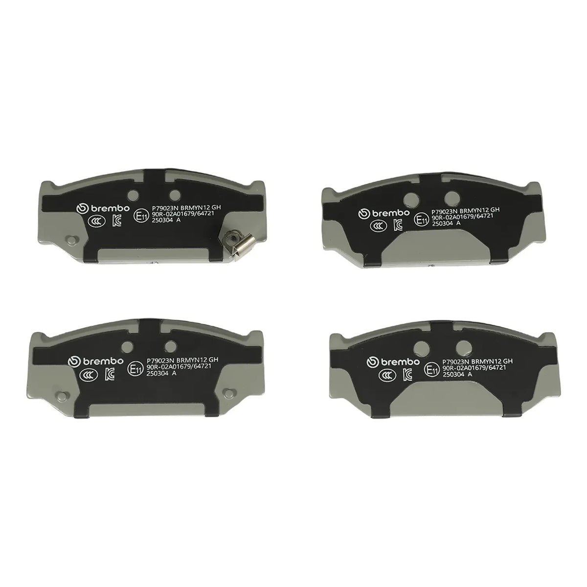 Brembo FRONT Brake Pad Set For Suzuki Swift 1.5L (MZ EZ-RS415 ZC21S) 2005-2011