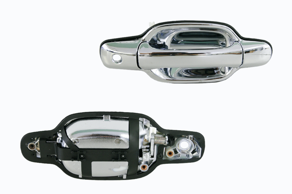 NEW RIGHT FRONT DOOR HANDLE FOR HOLDEN RODEO RA 03/2003 ~ 09/2008 OUTER CHROME