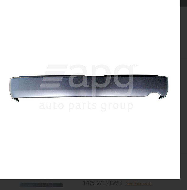 NEW REAR BUMPER BAR FOR TOYOTA HIACE 1/2005-2/2019 LWB