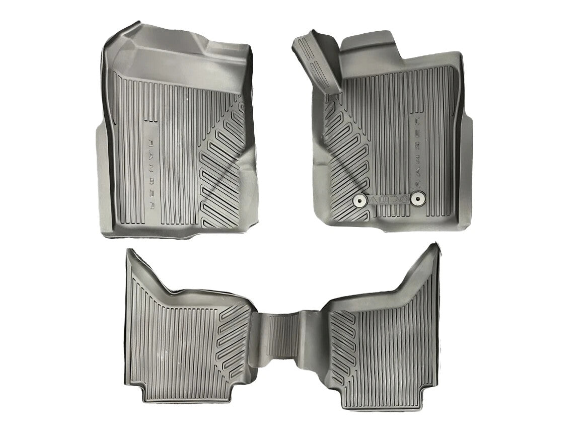 GENUINE FRONT REAR RUBBER FLOOR MAT SET FOR Ford Next-Gen Ranger 2022-ON