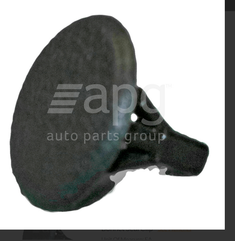 GENUINE BONNET SEAL CLIP FOR Mazda 3 BK 7/2006-2/2009 SEDAN HATCH SET OF 5