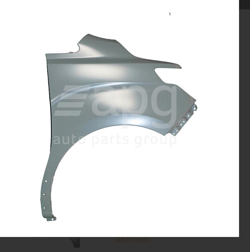 GENUINE RIGHT FRONT GUARD FOR HYUNDAI IMAX 3/2018-ON WITHOUT BLINKER TYPE I-MAX