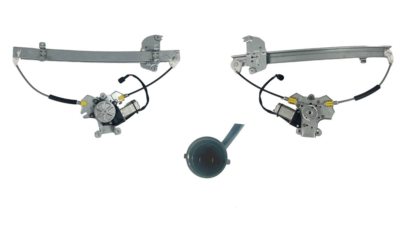 NEW LEFT FRONT WINDOW REGULATOR FOR NISSAN NAVARA D40 PLUG:ROUND SPAIN TYPE