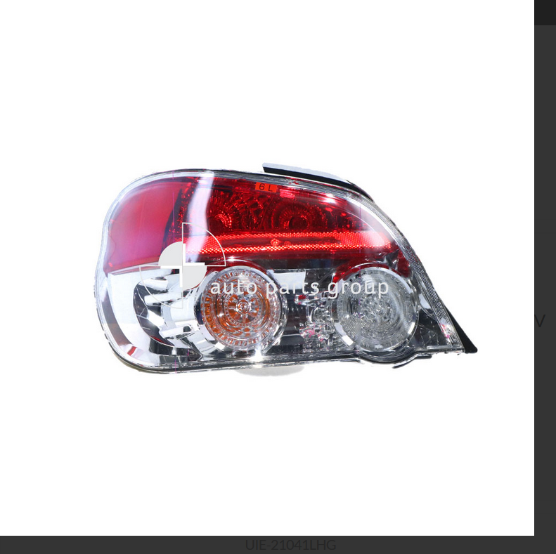 GENUINE LEFT TAIL LIGHT FOR SUBARU IMPREZA WRX GD GG 9/2005-9/2008 SEDAN CHROME