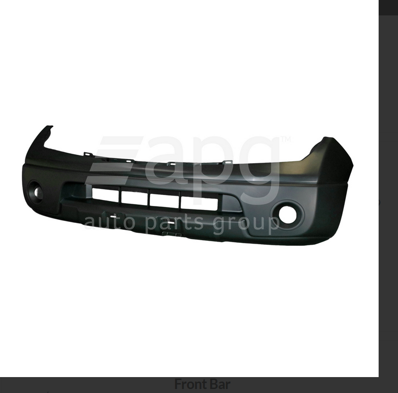 GENUINE FRONT BUMPER BAR FOR NISSAN NAVARA 5/05-4/15 2WD DUAL/C & 5/05-12/09 4WD