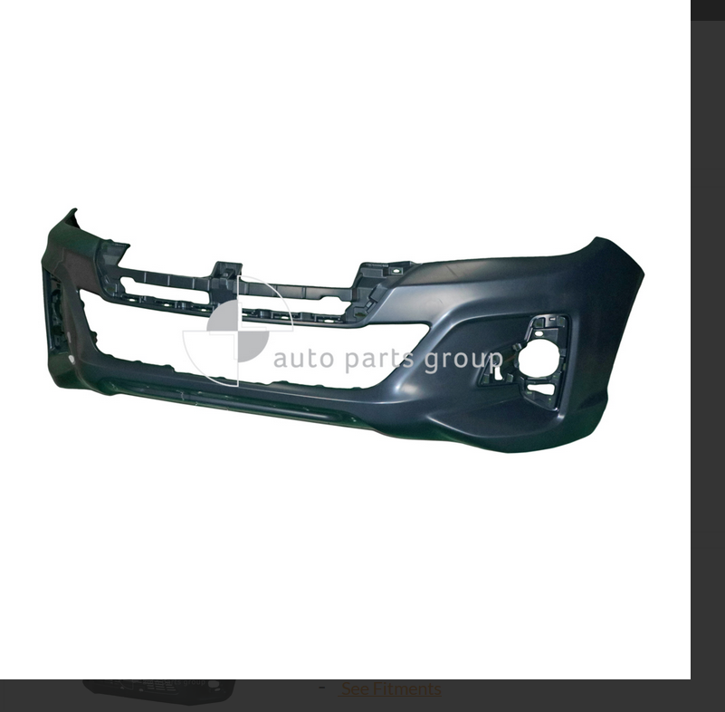 GENUINE FRONT BAR COVER BUMPER FOR TOYOTA HILUX Rogue 4/2018- 5/2020