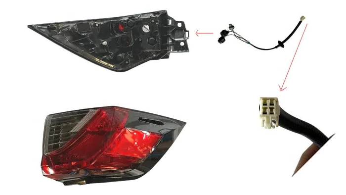 DRIVER SIDE TAIL LIGHT FOR TOYOTA RAV4 AXA50 MXA50 01/2019-ON RAV-4 TAILLIGHT
