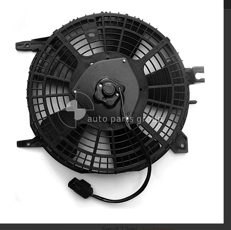NEW AC CONDENSER FAN FOR TOYOTA COROLLA 7/1994-7/1998 1.6L 4A & 1.8L 7A 4CYL PET
