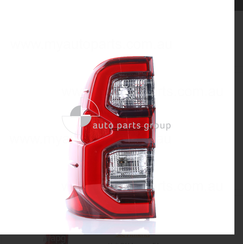 NEW LEFT TAIL LIGHT TAILLIGHT FOR TOYOTA HILUX 6/2020-9/2022 LED TYPE