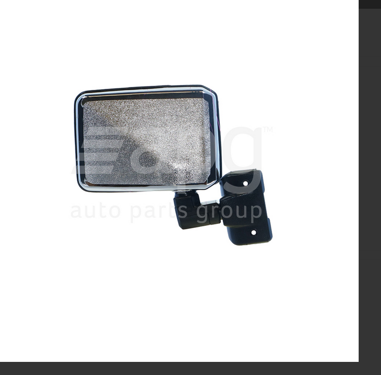 NEW LH DOOR MIRROR FOR TOYOTA LANDCRUISER 11/1984-1/1990 SKIN TYPE MANUAL CHROME