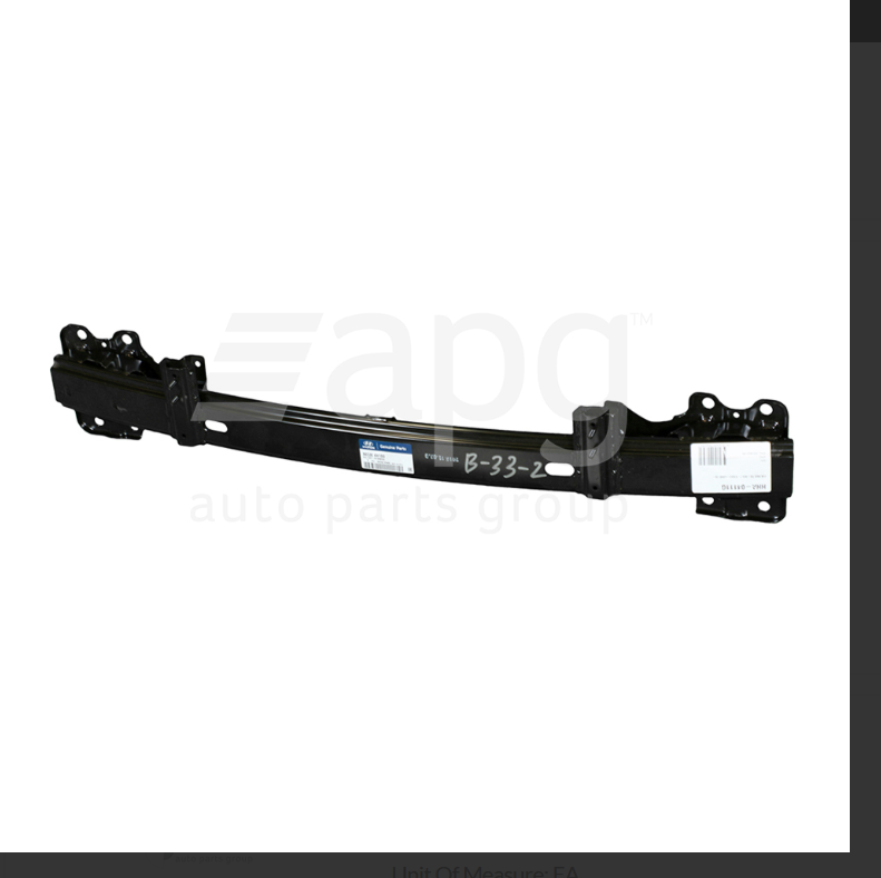 GENUINE Front Bar Reinforcement FOR HYUNDAI ILOAD TQ-V IMAX TQ-W 3/2018-10/2021