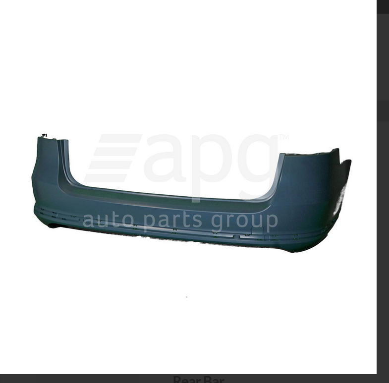 Genuine REAR BUMPER BAR FOR Volkswagen Passat 3C B7 4/2011-10/2015 WAGON