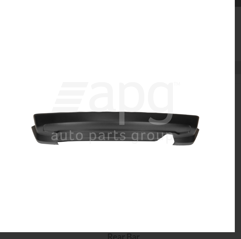 Genuine REAR BAR LOWER BUMPER FOR Jeep Patriot MK built from 2007 to 2016.