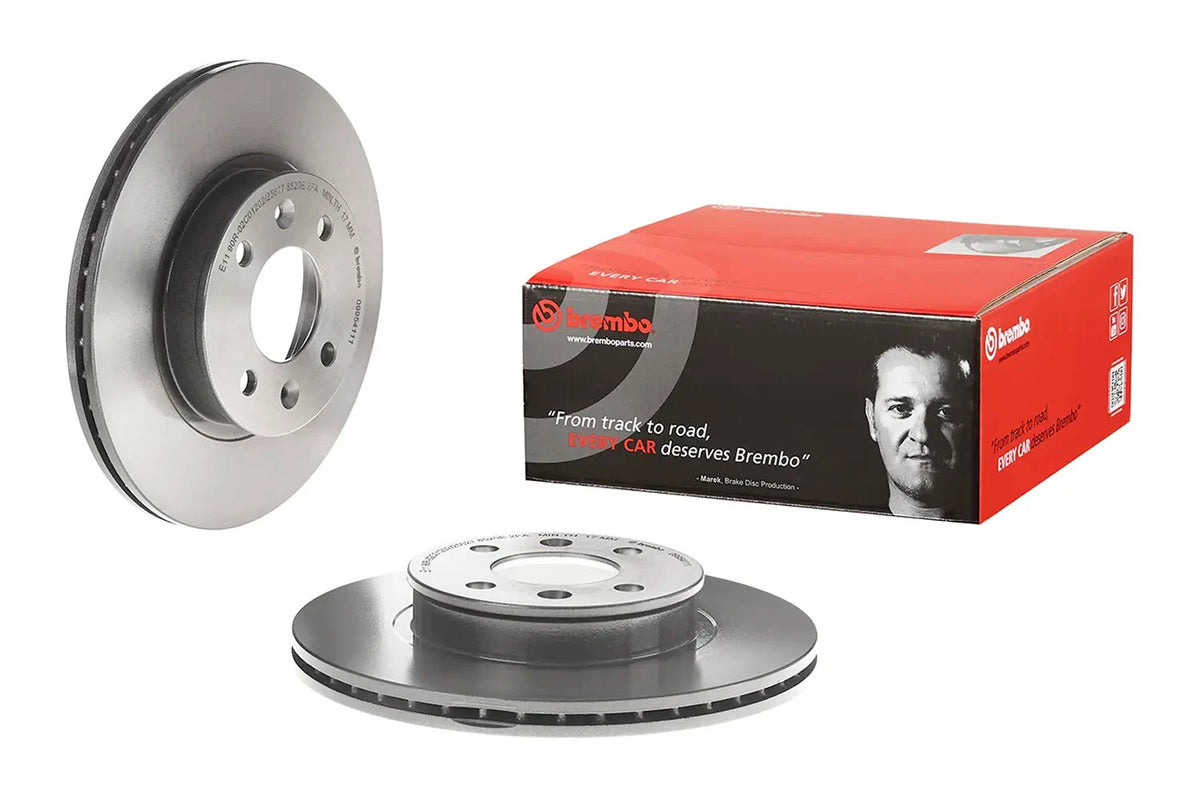 Brembo FRONT Disc Brake Rotor FOR Hyundai Getz 1.3L TB 2003-2005 *256MM-DISC