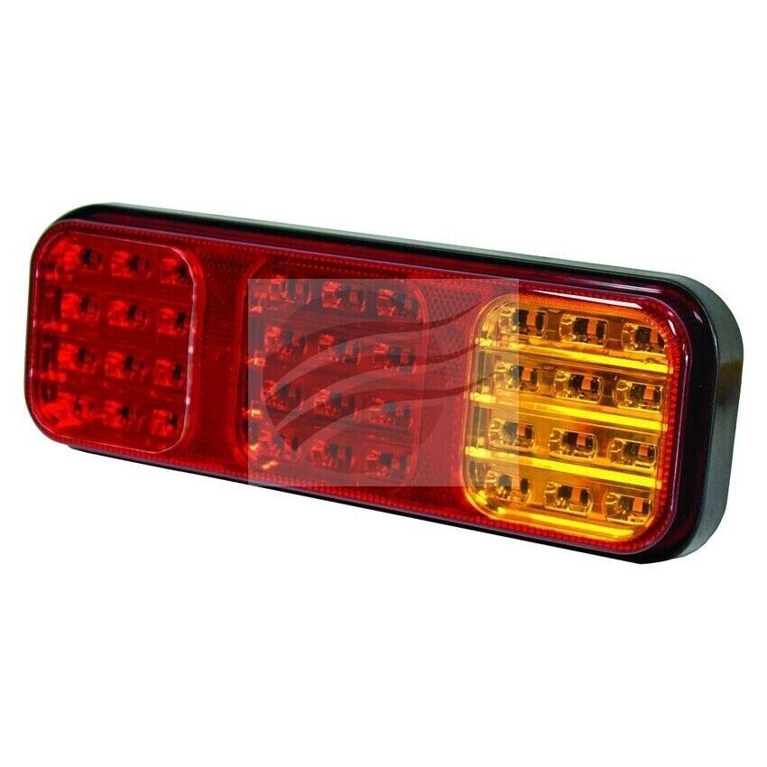X-1 NEW LED Stop/Tail/Indicator Lamp 9-33V with Reflector Smart Clip