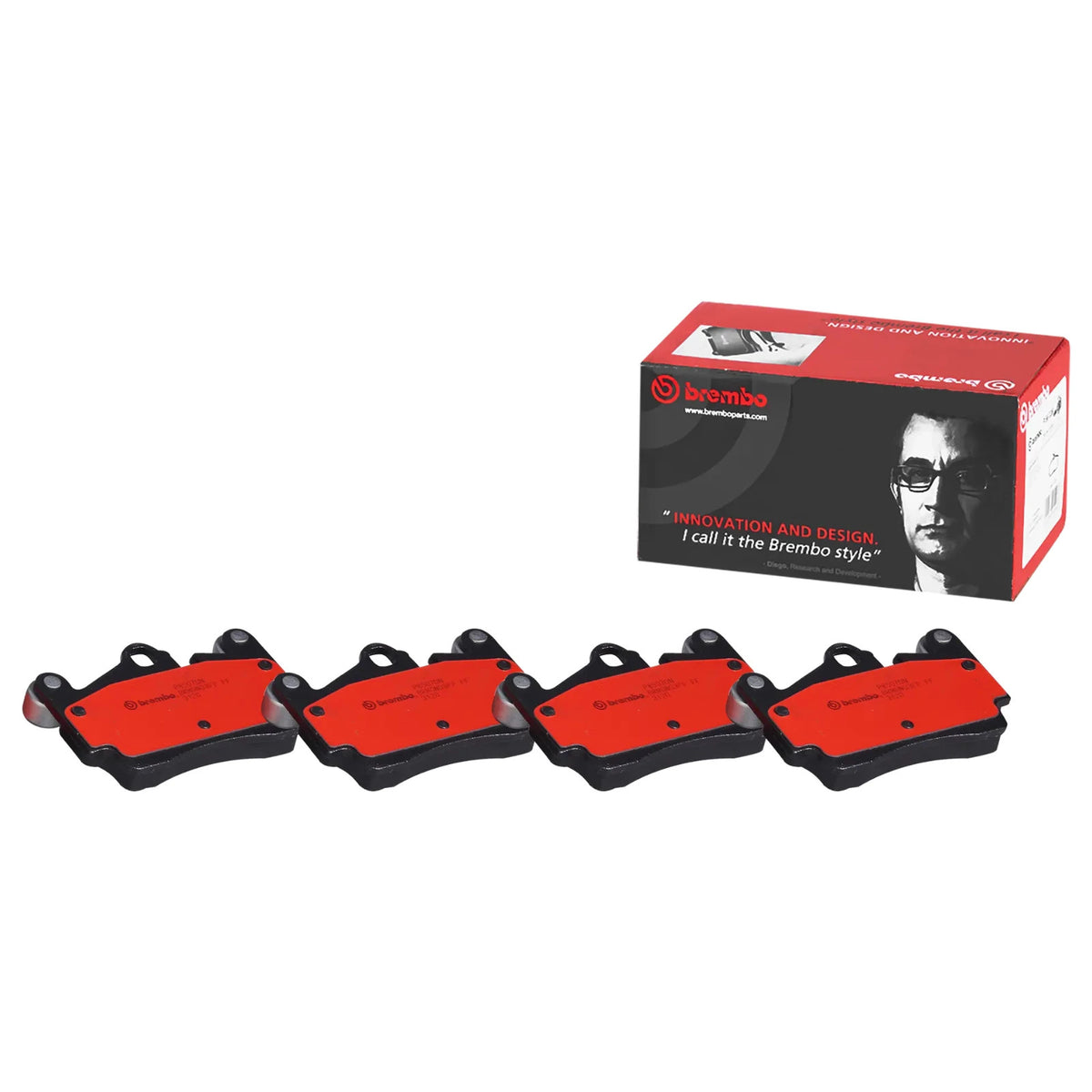 Brembo REAR Brake Pads Set For Audi Q7 3.0L 3.6L 4.2L TDI quattro 2006-2015