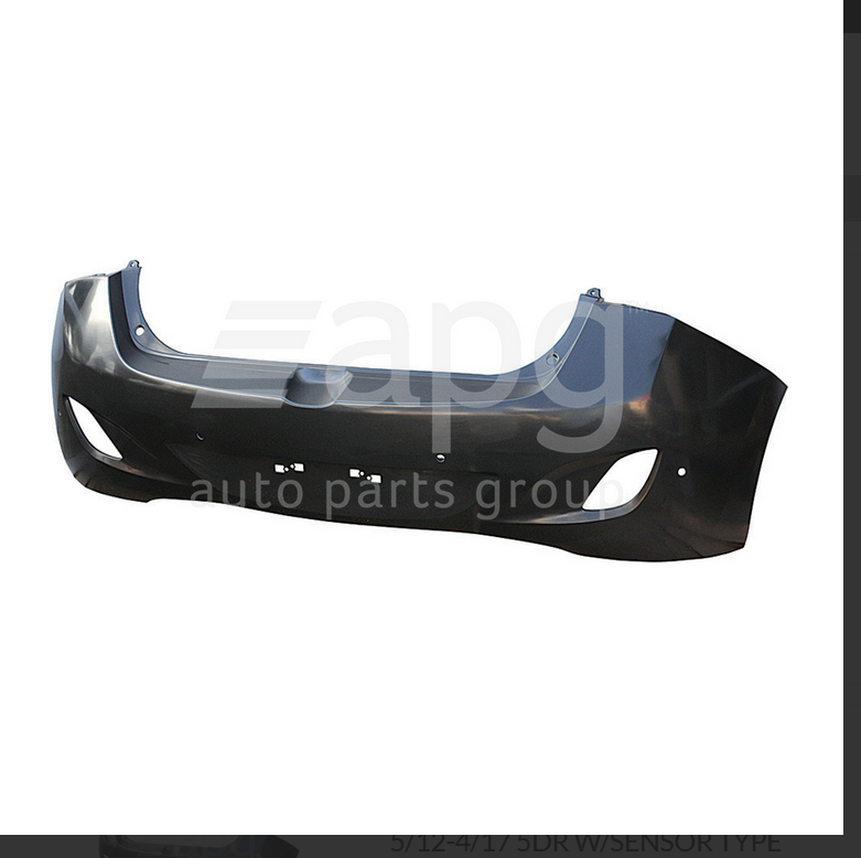 NEW REAR BAR COVER BUMPER FOR Hyundai i30 GD GD II 5/12-4/17 SENSOR TYPE HATCH