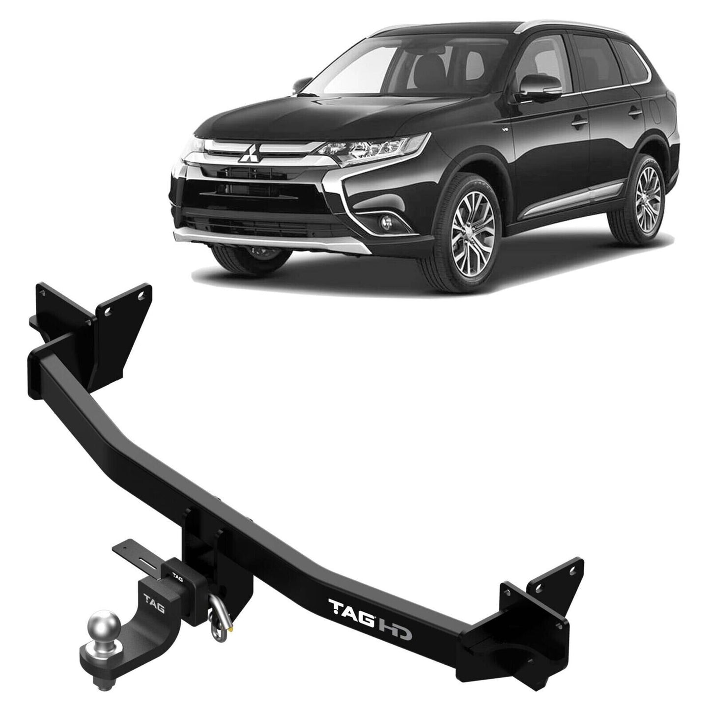 TAG Heavy Duty Towbar for Mitsubishi Outlander (08/2012 - 08/2021), Mitsubishi O