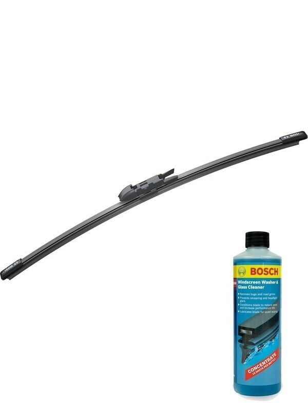 Bosch Rear Wiper Blade 330mm + Windshield Washer Fluid Fits Bmw X2, X1, Land Rov