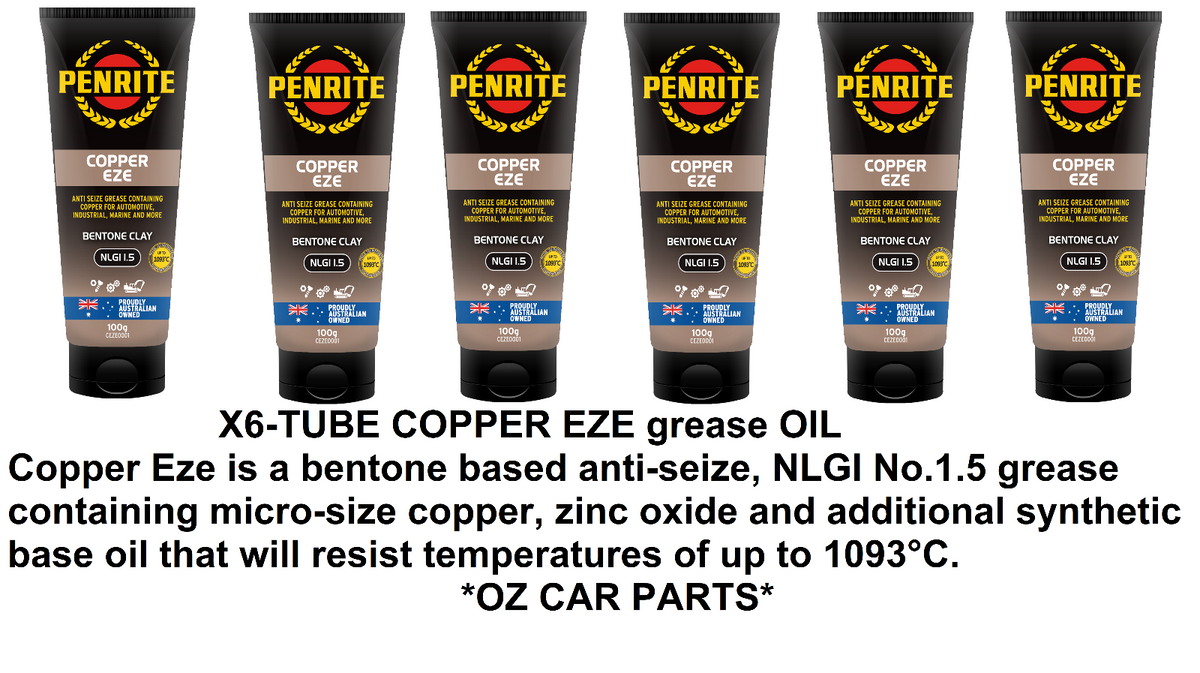 X6-TUBE PENRITE *CEZE0001* bentone based anti-seize, NLGI No.1.5 grease