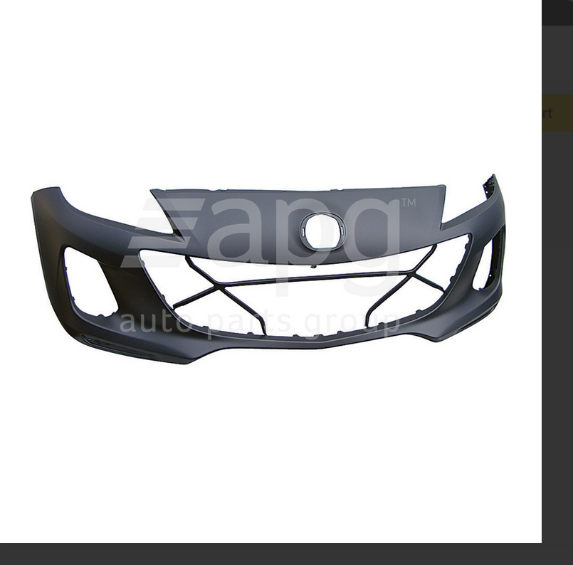 FRONT BUMPER BAR FOR MAZDA HATCH SEDAN 9/2011-11/2013 MAZDA3 BL