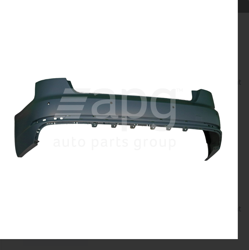 Genuine REAR BAR BUMPER FOR Audi A4 B9 3/2016-4/2019 SEDAN 2.0 TFSI Quattro DCT