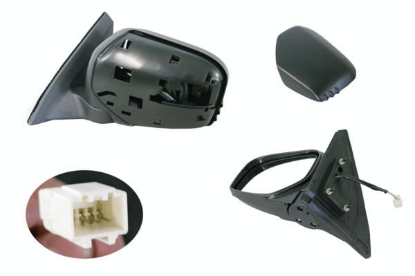 NEW PASSENGER SIDE DOOR MIRROR FOR MITSUBISHI TRITON ML/MN 07/2006 ~ 01/2015