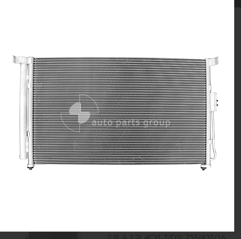 NEW AC CONDENSER FOR KIA 1/2009-3/2013 2.0L G4KD8H 4CYL PETROL WITH DRIER